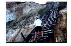 klinten - Brian på trappen