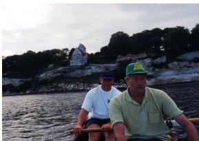 højrup kirke - set fra søsiden