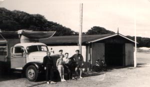 gl. bådehus ved havnen